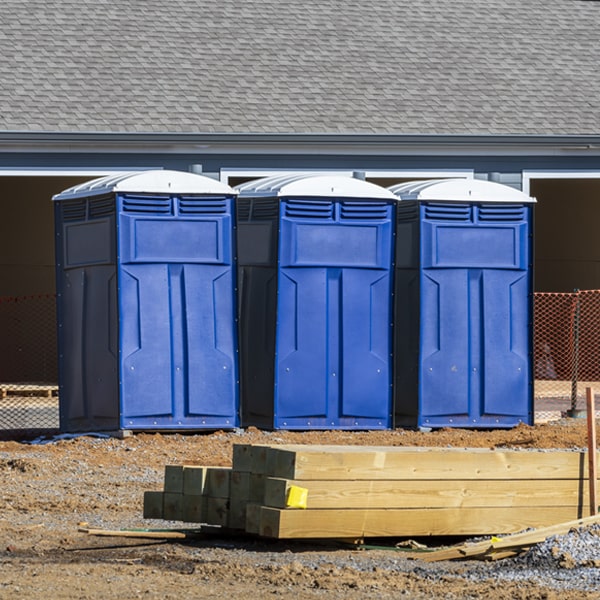 can i rent portable restrooms in areas that do not have accessible plumbing services in Romulus